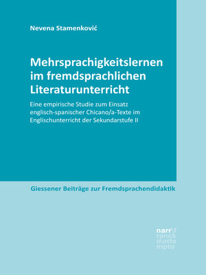 cover image of Mehrsprachigkeitslernen im fremdsprachlichen Literaturunterricht